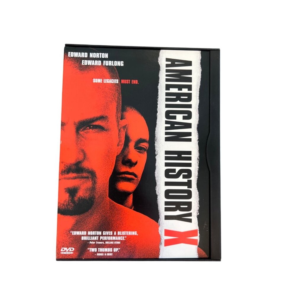American History X DVD Edward Norton & Edward Furlong Drama Movie